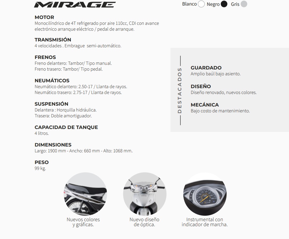 ficha mirage base